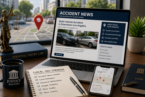 Accident News Local SEO For Law Firm Growth