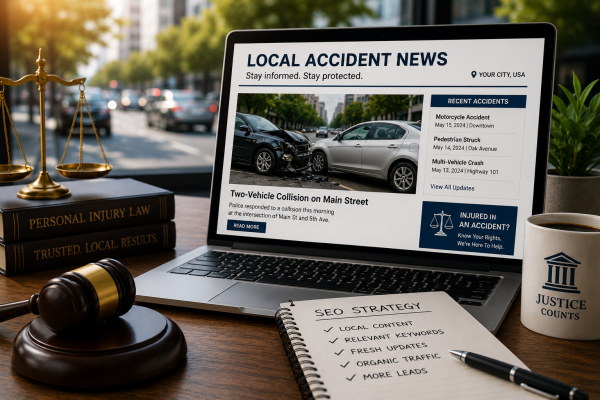 Accident News SEO Strategy For Law Firm Growth